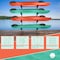 Rad Sportz Kayak Storage Rack - 4-Level Freestanding Stand with Padded Arms, 400lb Capacity by 83-7002 - alternate 4